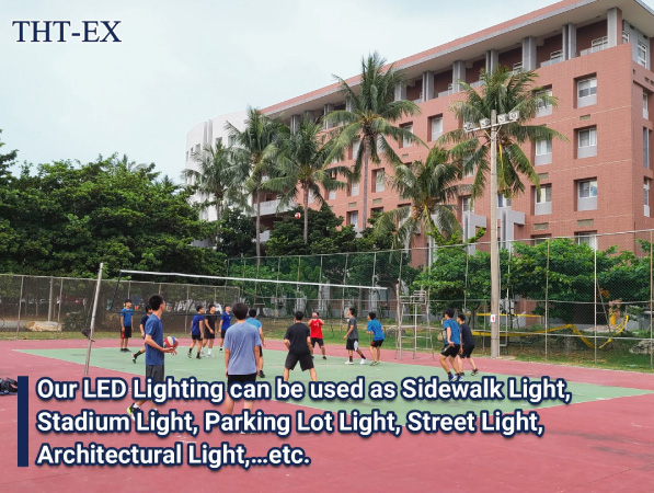 Helping the University to Rebuild the Bright! THT-EX Waterproof LED Lights Donation.