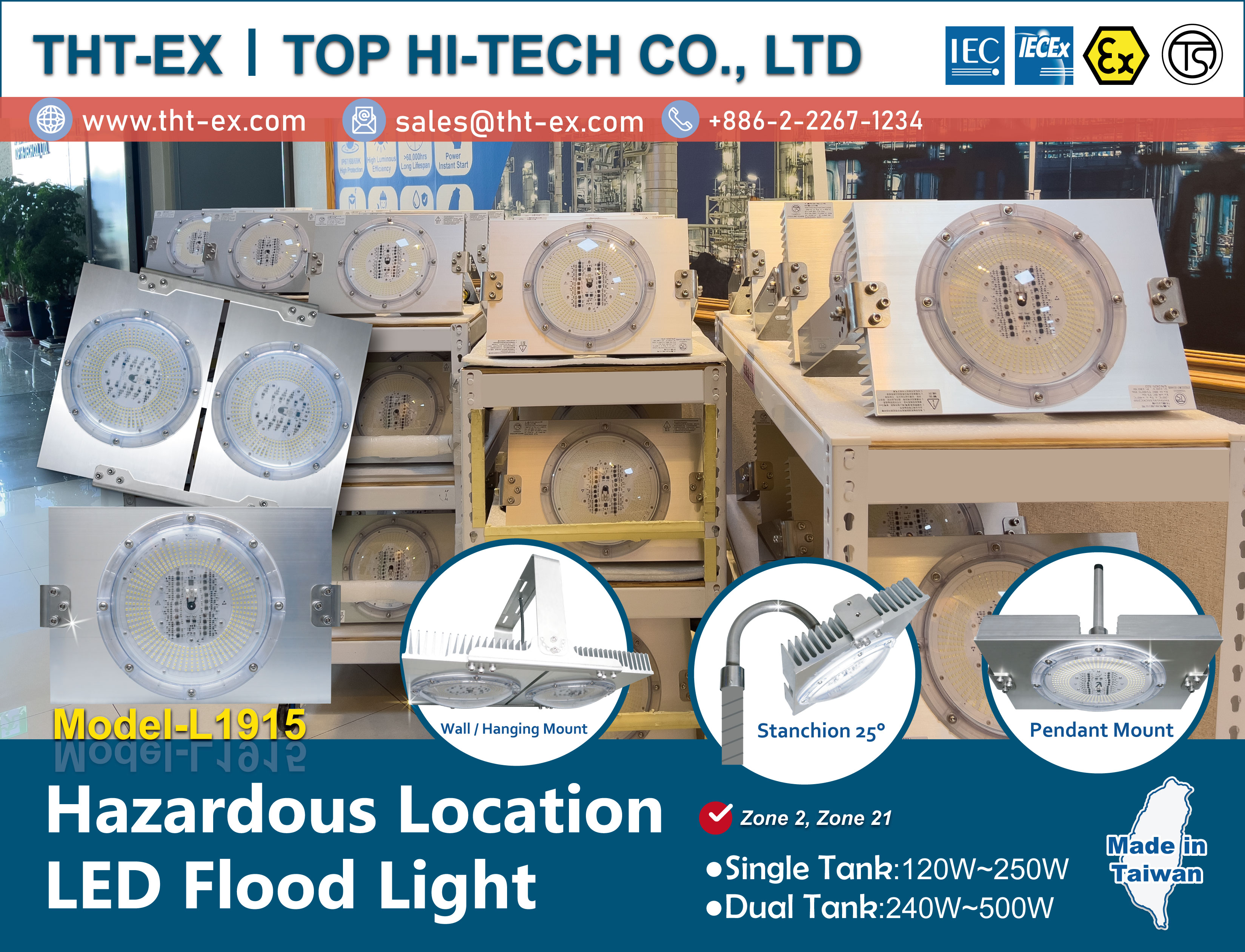 High-Power Lighting Solution for Hazardous Locations