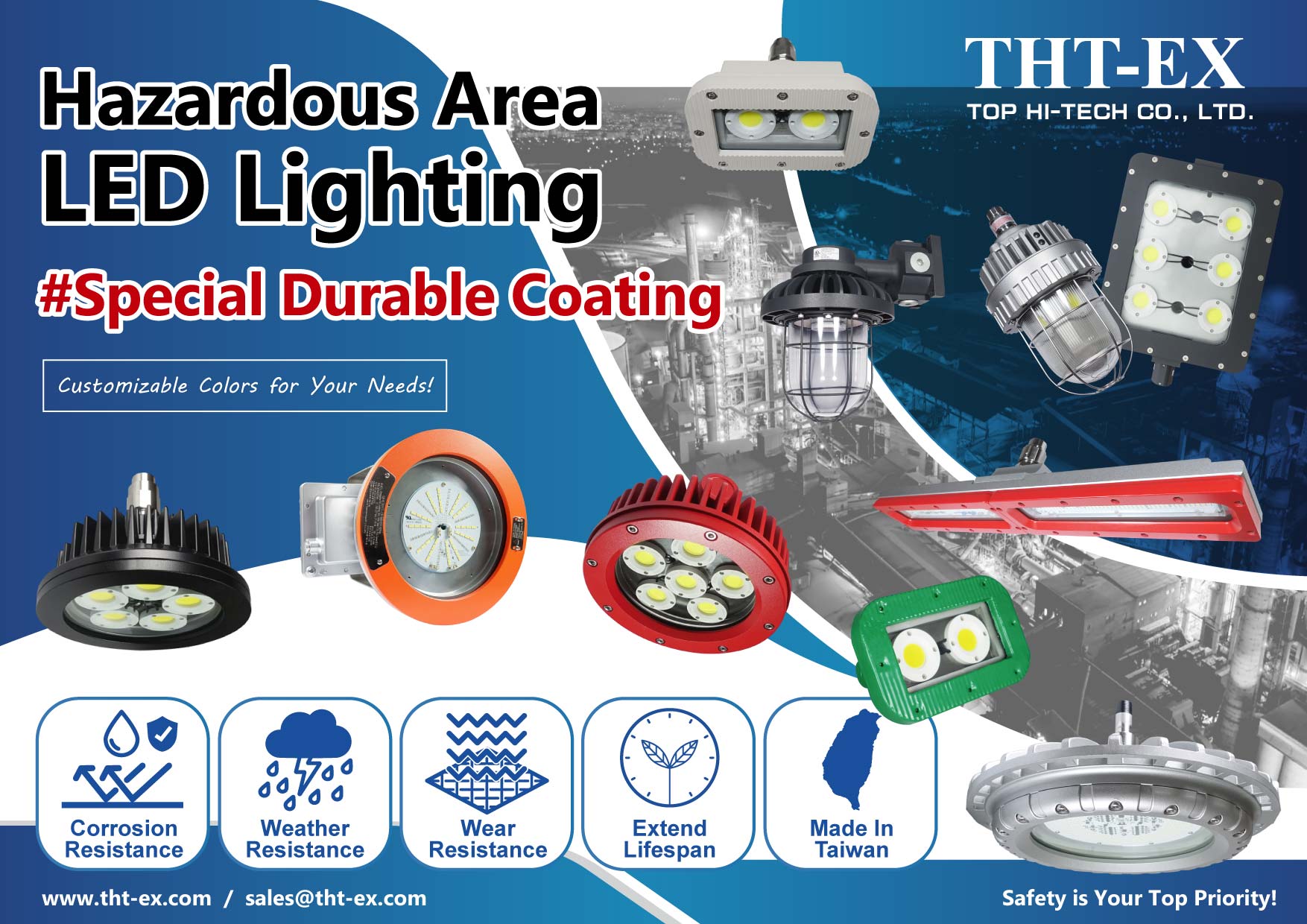 Benefits of Coating for Explosion-Proof Lighting